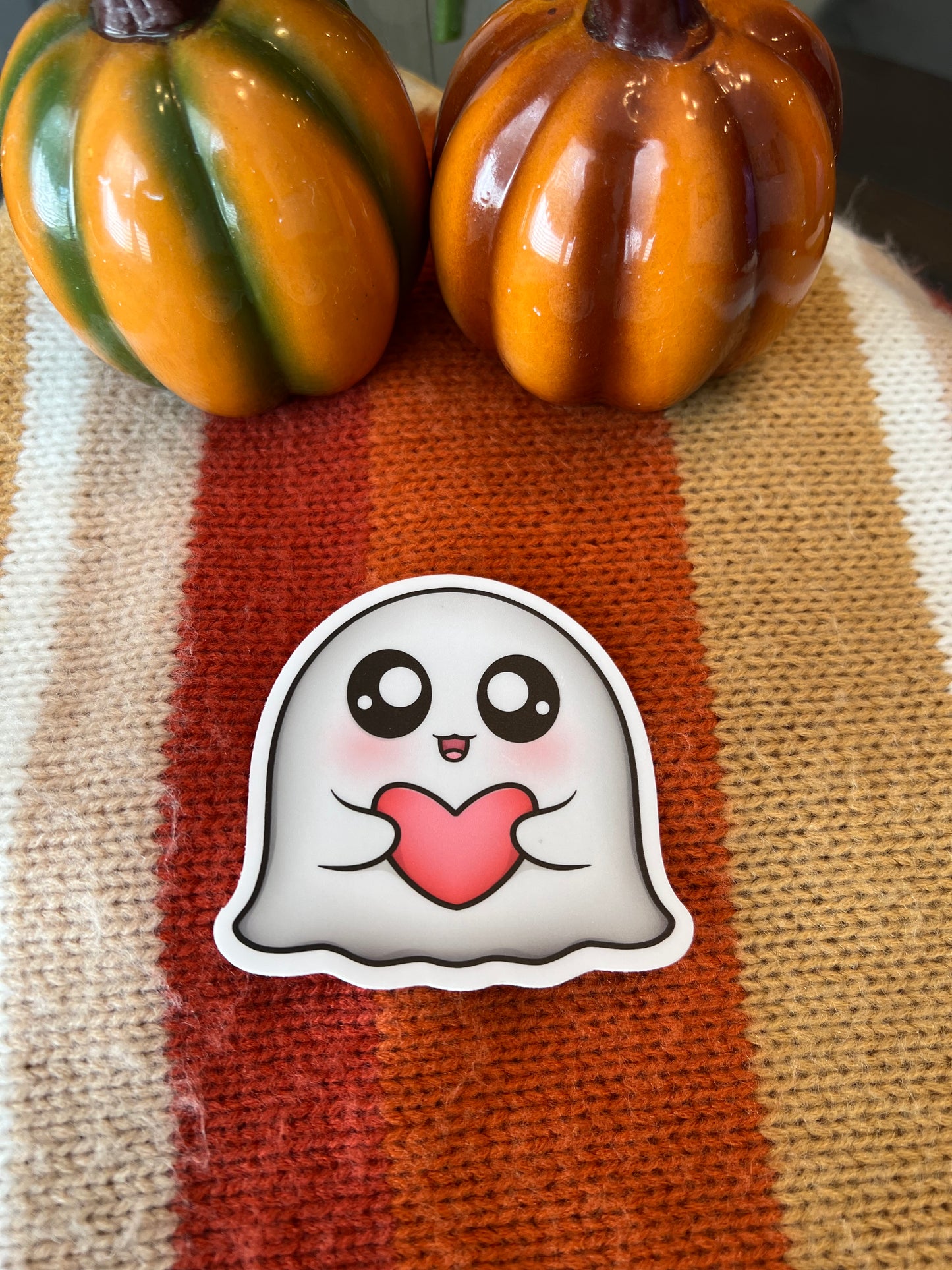 1 Friendly Halloween Ghost Sticker