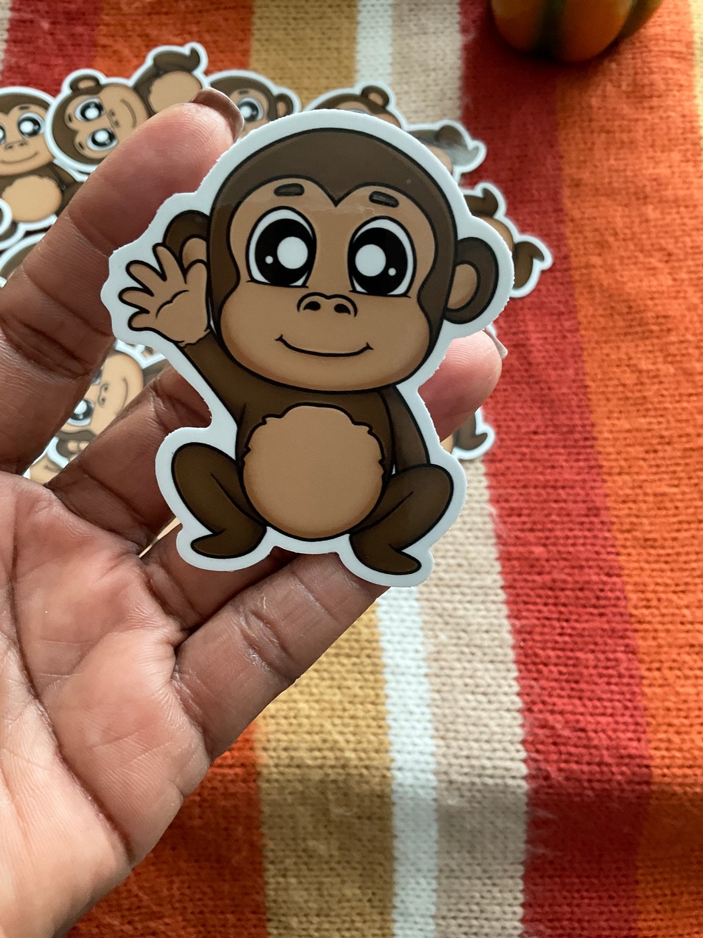 1 Individual Sticker - Big Bro - Monkey Junior