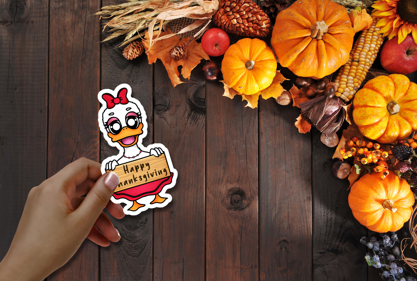 Thankful Collection - Family Sticker Sheet + All 7 Individual Character Stickers