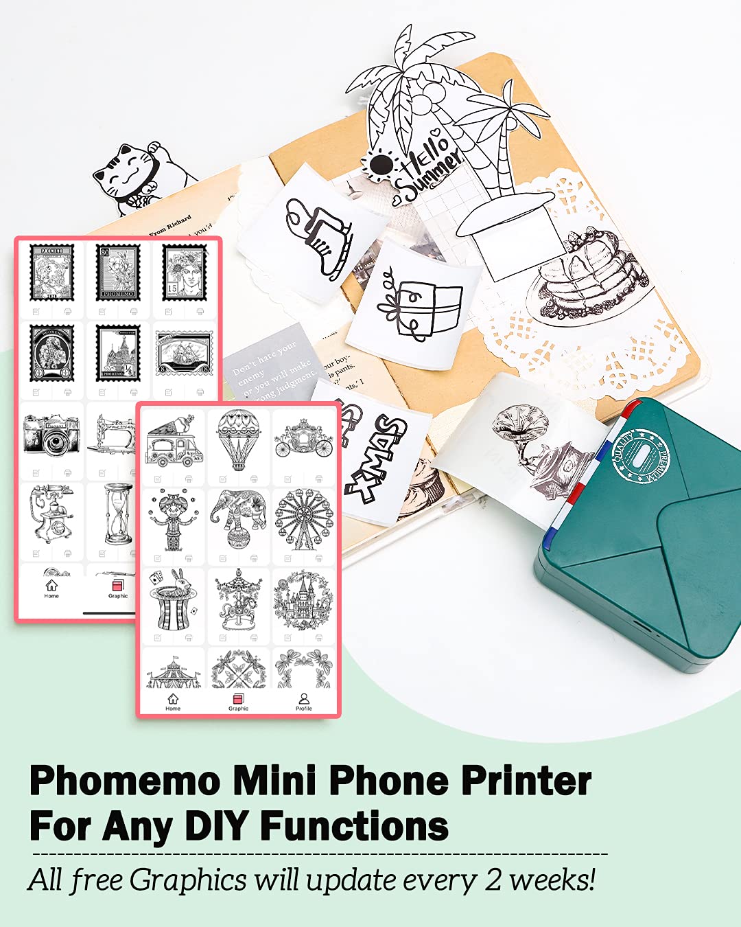 Phomemo Mini Phone Printer