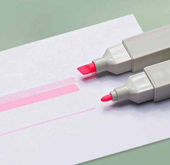 Highlighters - 6pc Double-End Markers