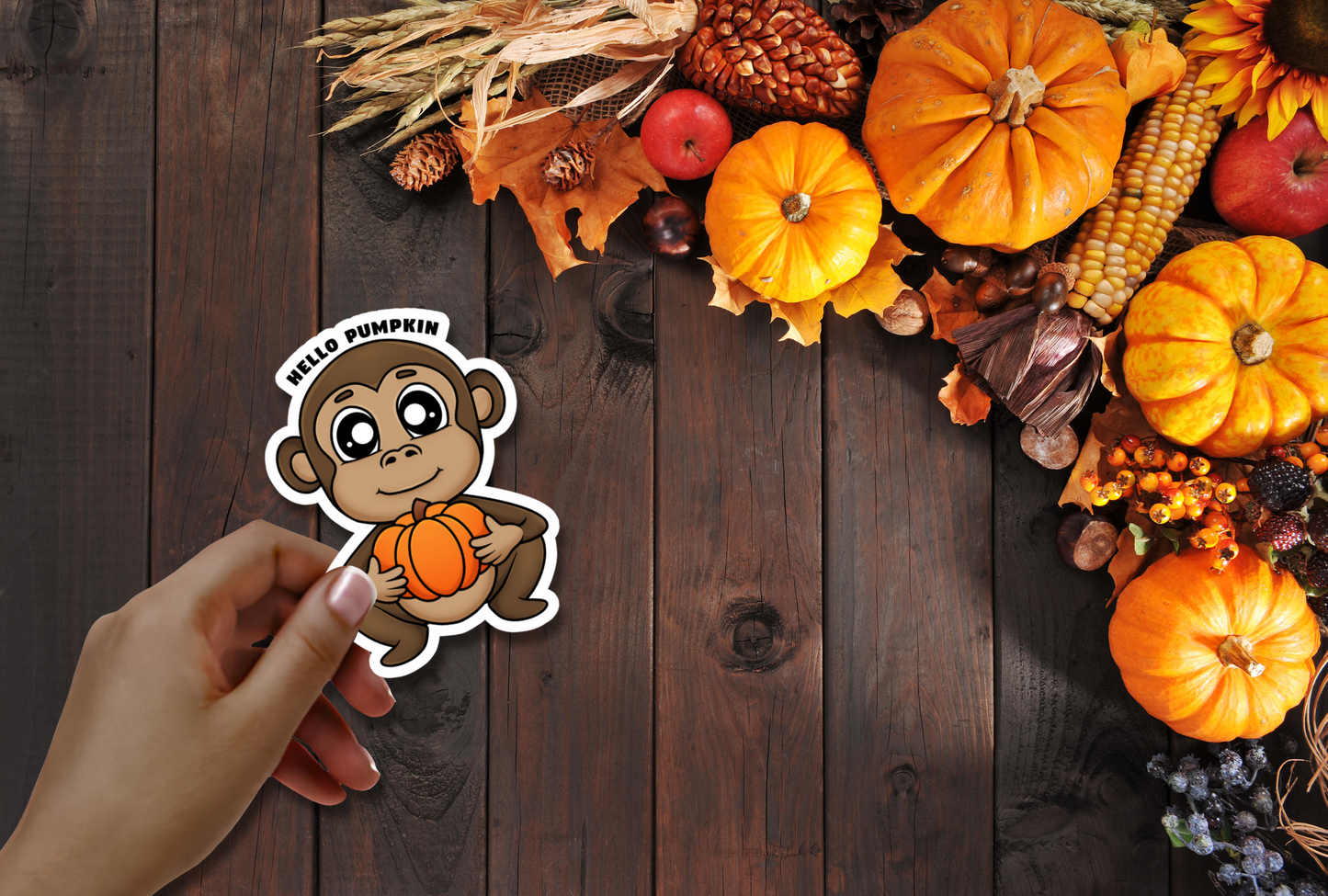 Thankful Collection - Family Sticker Sheet + All 7 Individual Character Stickers
