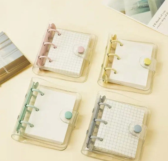 Cute 3-hole Flexible Paper Mini Notepad