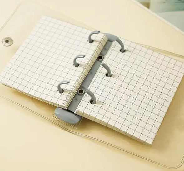 Cute 3-hole Flexible Paper Mini Notepad