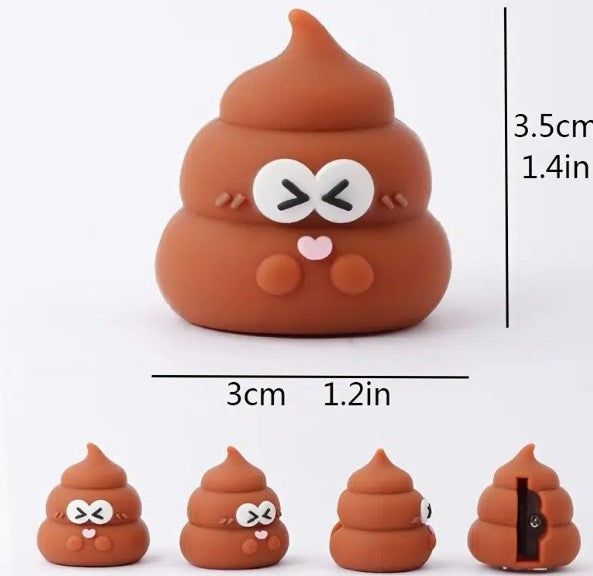 Poo Pencil Mini Sharpener