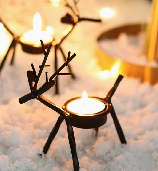 Reindeer Candle Holder
