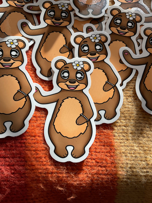 1 Individual Sticker - Mom - Bear Lola