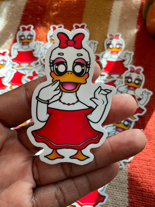 1 Individual Sticker - Lil Sis - Ducky NikNik