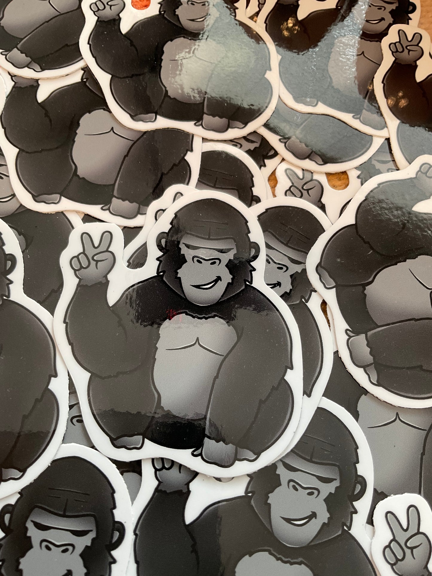 1 Individual Sticker - Dad - Gorilla Zeek