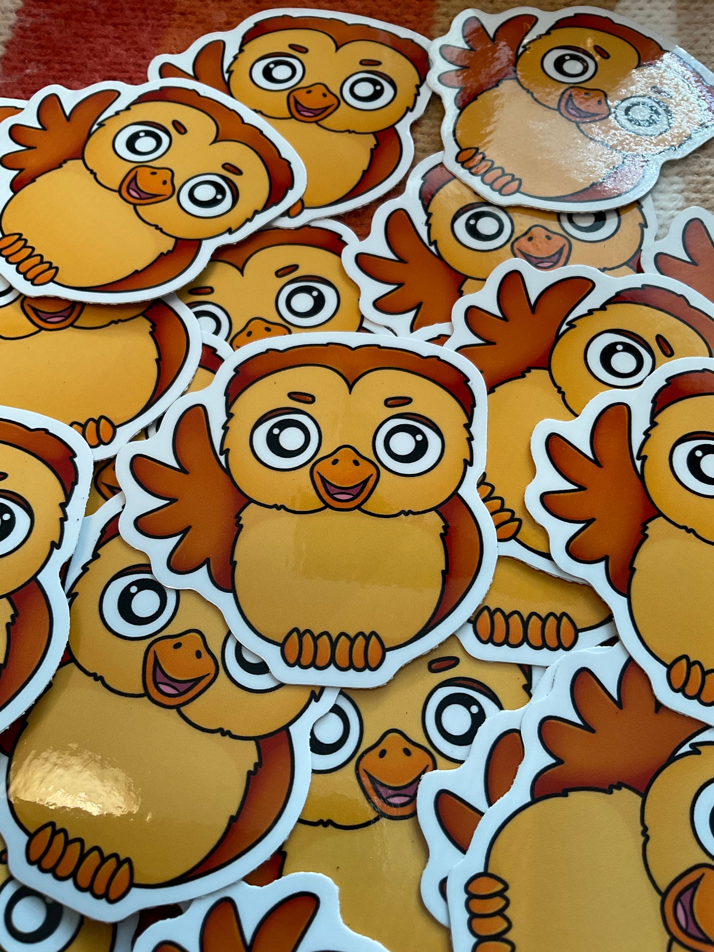 1 Individual Sticker - Lil Bro - Owl Pooty