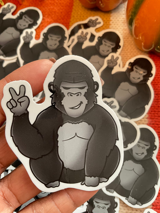 1 Individual Sticker - Dad - Gorilla Zeek